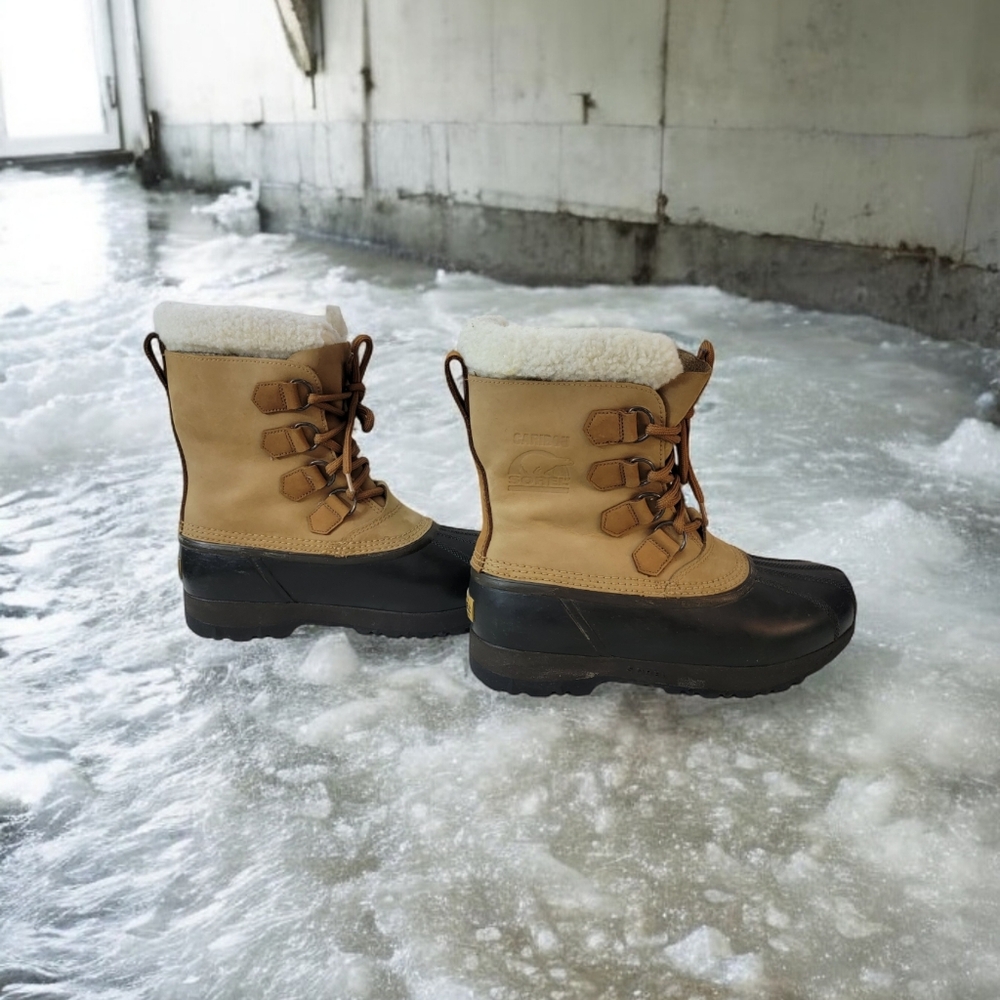 Sorel Caribou II woman's Waterproof, Sherpa size 9 NL1000-220 - Picture 5 of 13